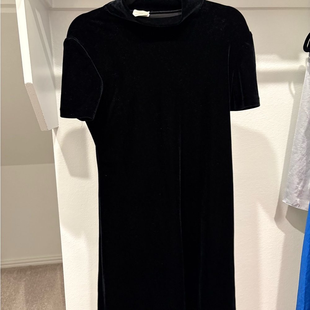 Black Velvet Dress